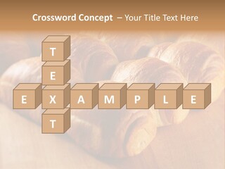 Breakfast Bread Baked PowerPoint Template