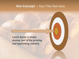 Breakfast Bread Baked PowerPoint Template
