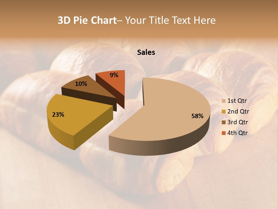 Breakfast Bread Baked PowerPoint Template