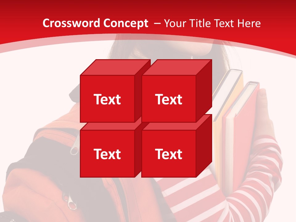 White One Learn PowerPoint Template