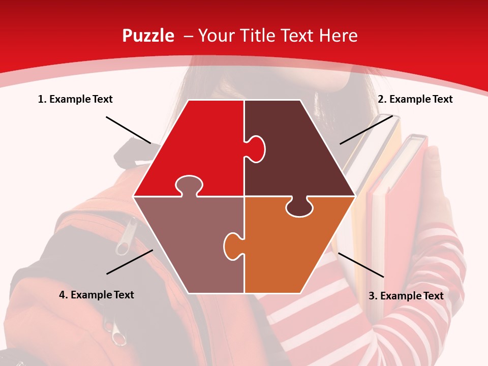 White One Learn PowerPoint Template