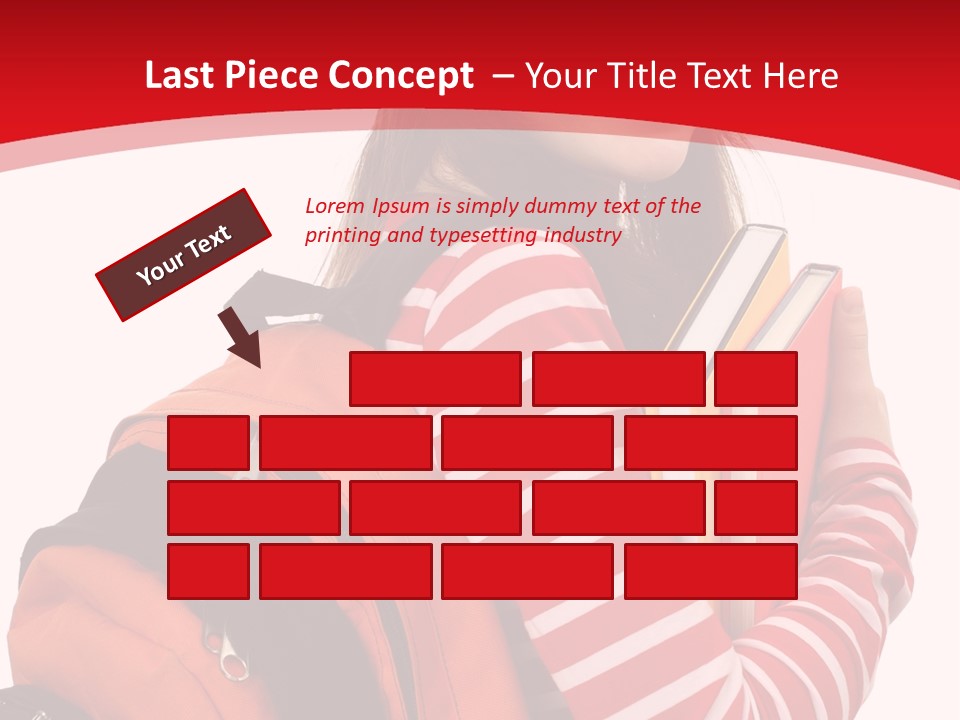 White One Learn PowerPoint Template