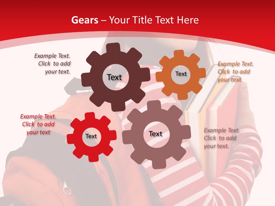 White One Learn PowerPoint Template