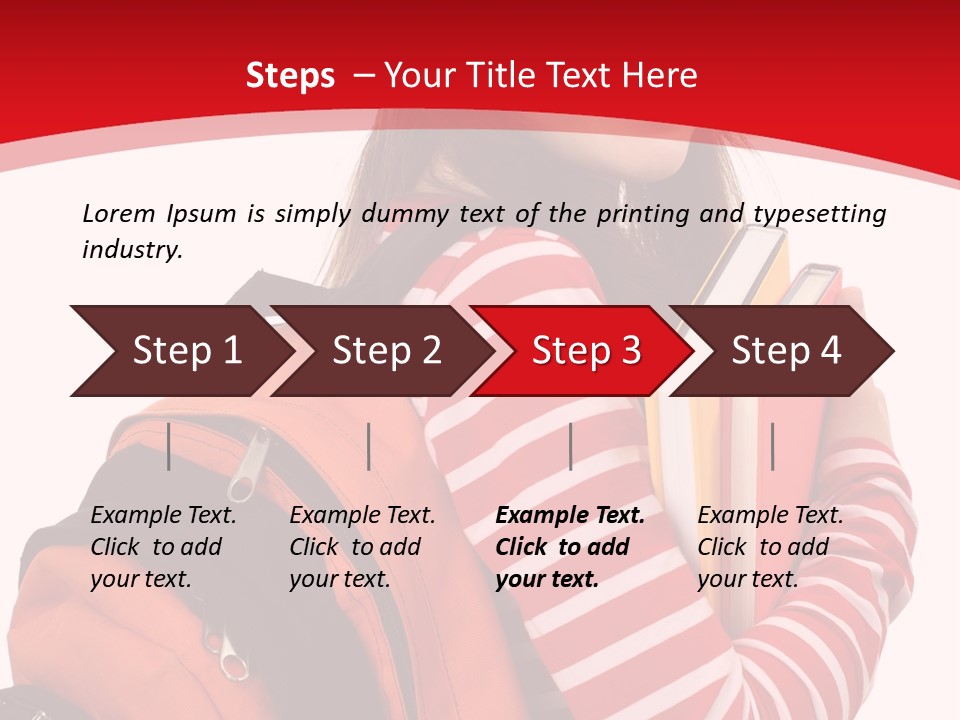 White One Learn PowerPoint Template
