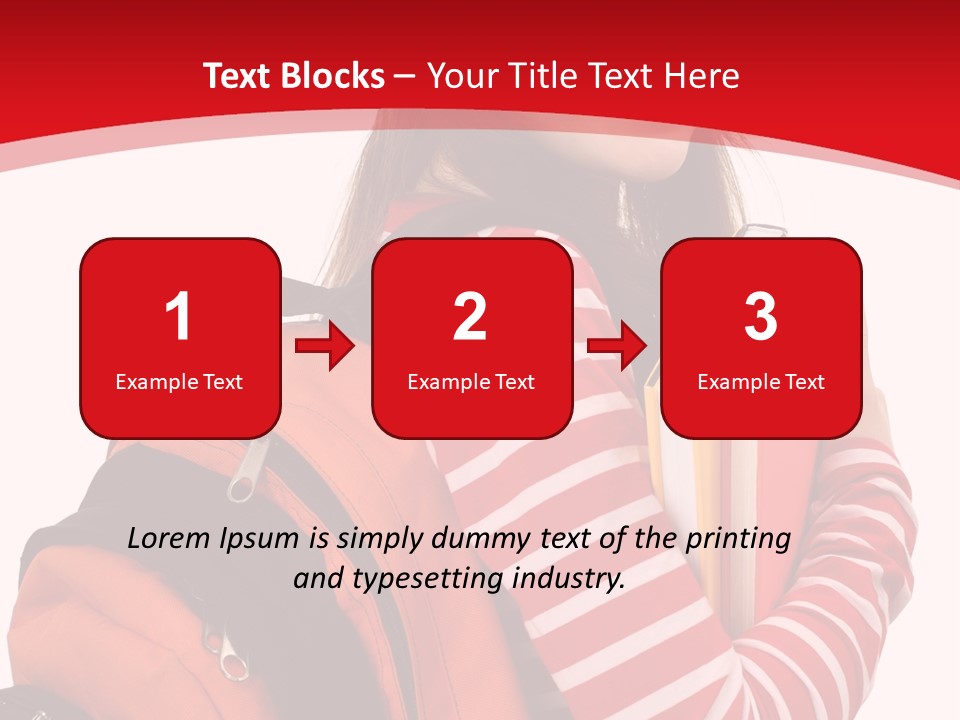 White One Learn PowerPoint Template