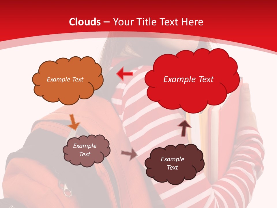 White One Learn PowerPoint Template