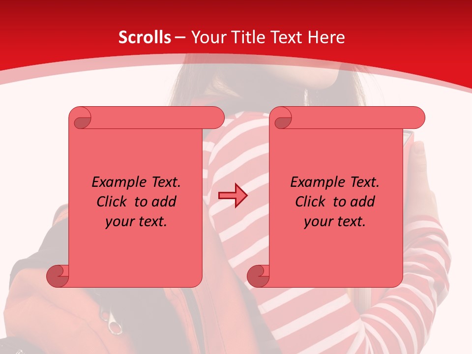 White One Learn PowerPoint Template