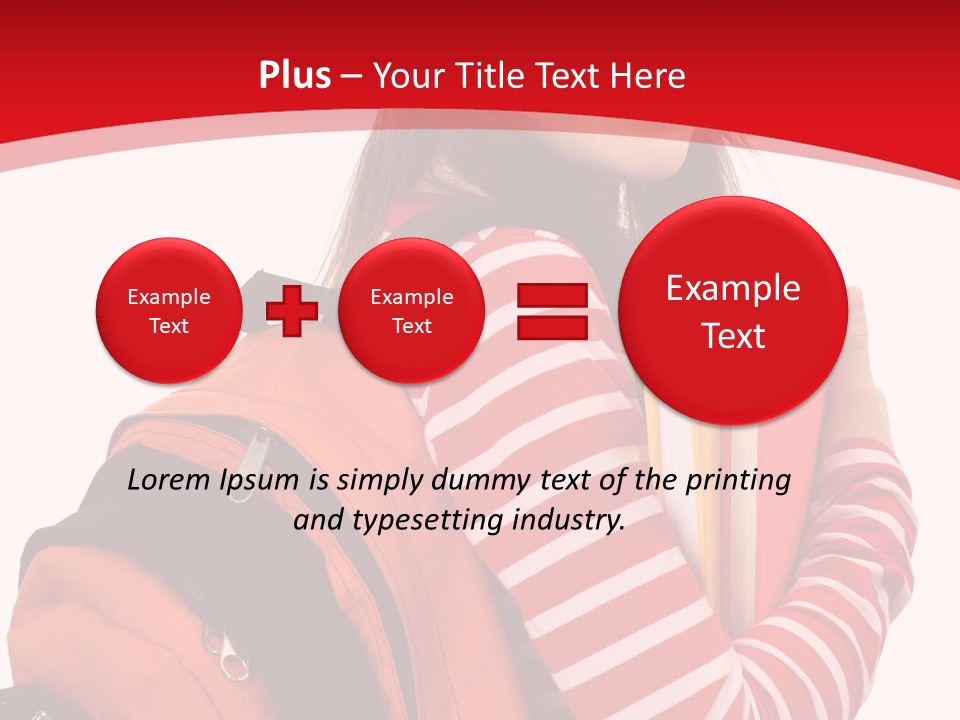 White One Learn PowerPoint Template