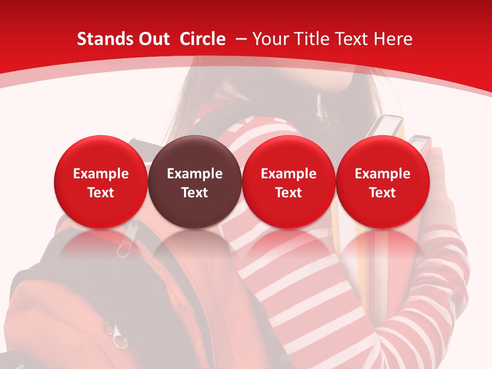 White One Learn PowerPoint Template