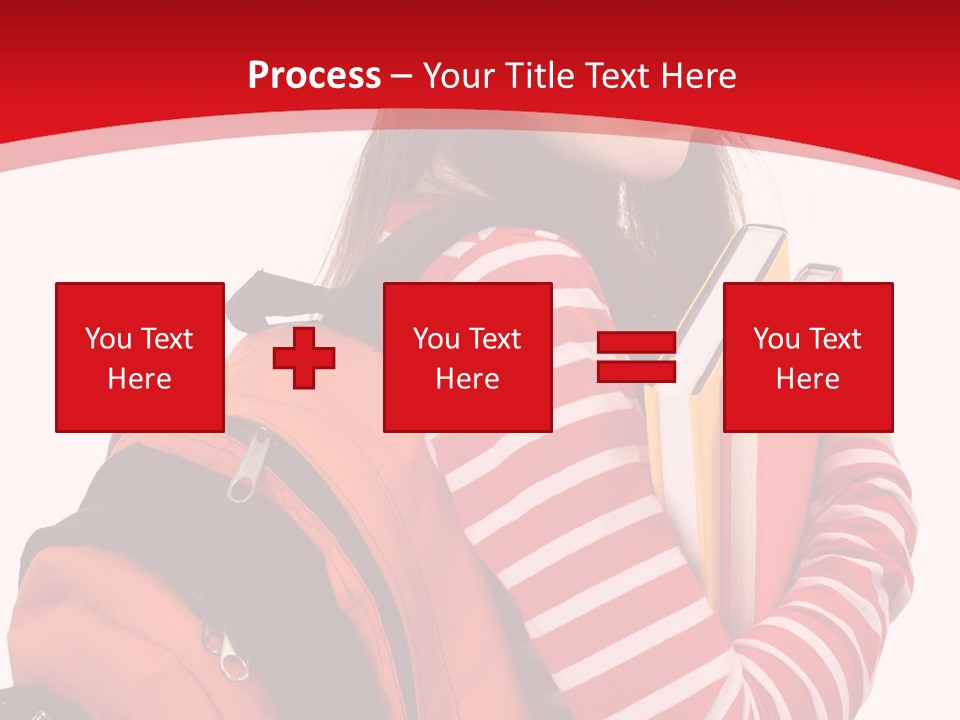 White One Learn PowerPoint Template