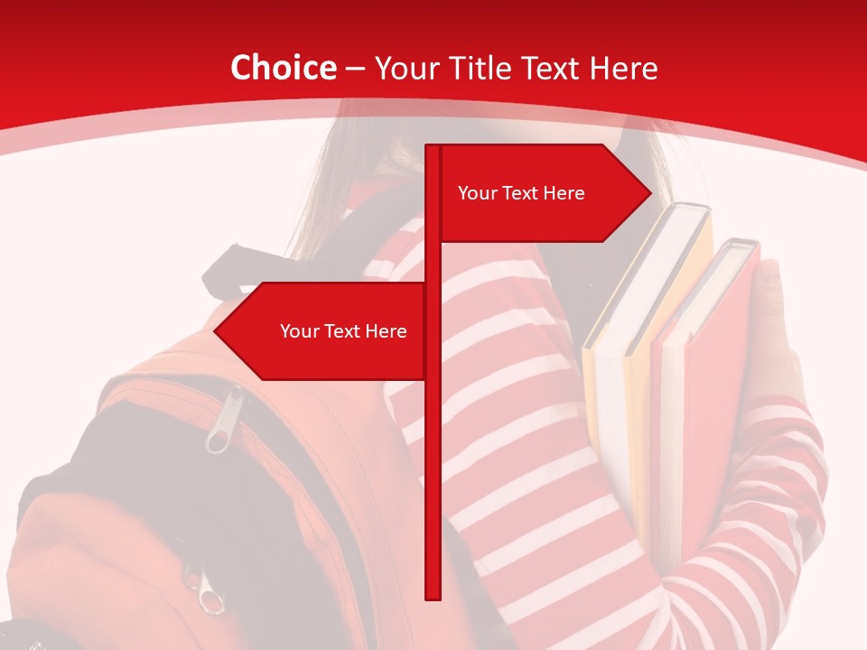 White One Learn PowerPoint Template