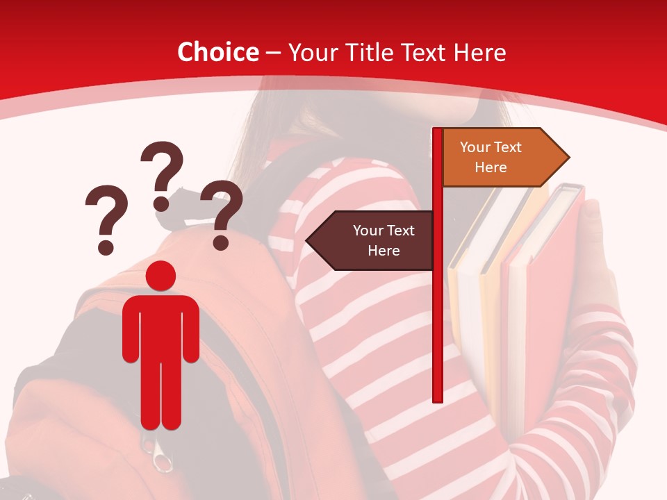 White One Learn PowerPoint Template