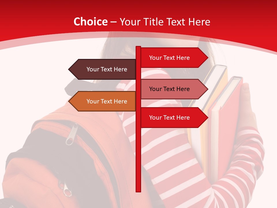 White One Learn PowerPoint Template