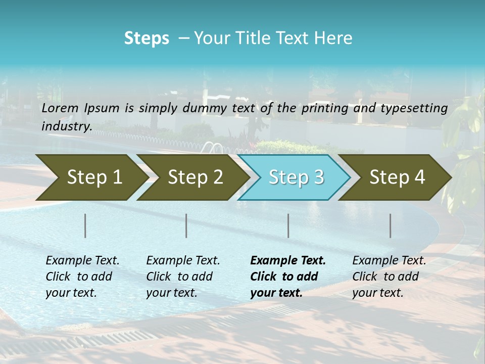 Sky Patio Summer PowerPoint Template