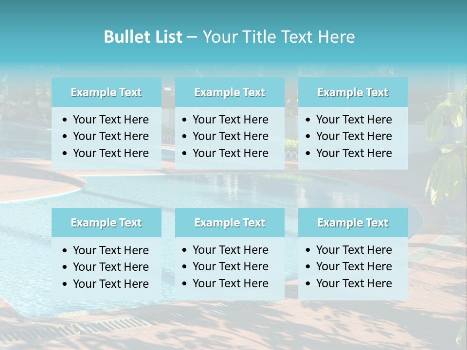 Sky Patio Summer PowerPoint Template