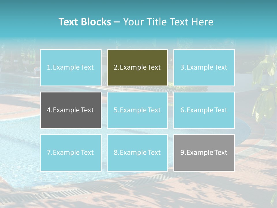 Sky Patio Summer PowerPoint Template