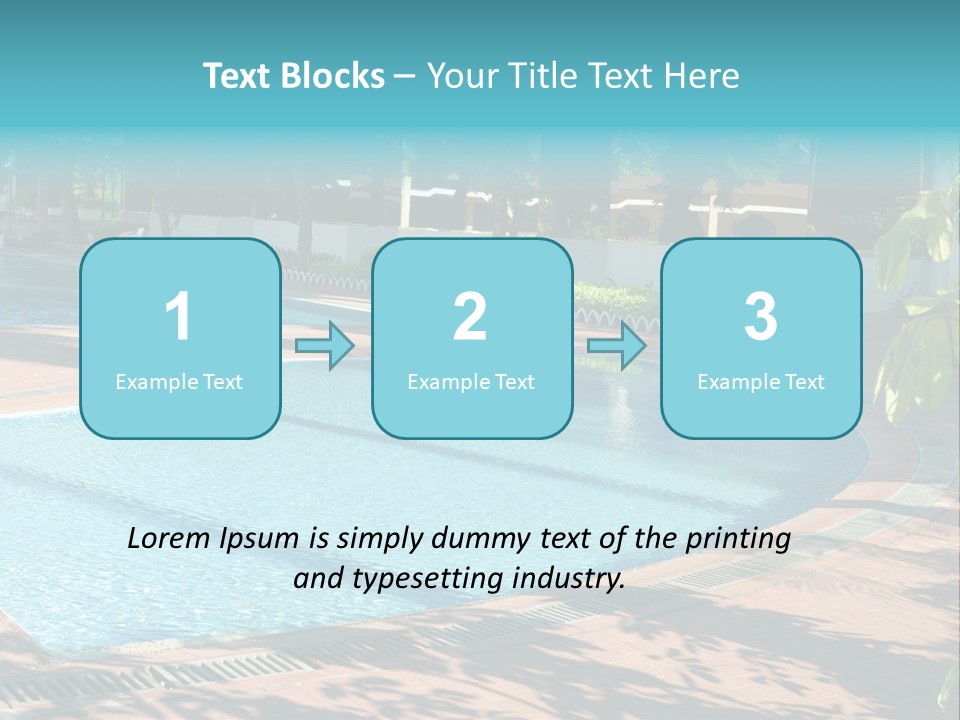 Sky Patio Summer PowerPoint Template