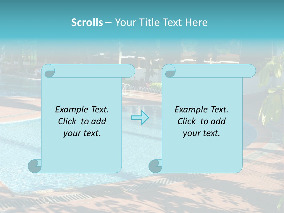 Sky Patio Summer PowerPoint Template