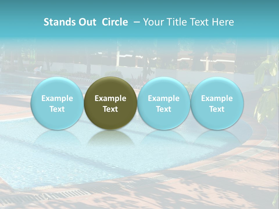 Sky Patio Summer PowerPoint Template