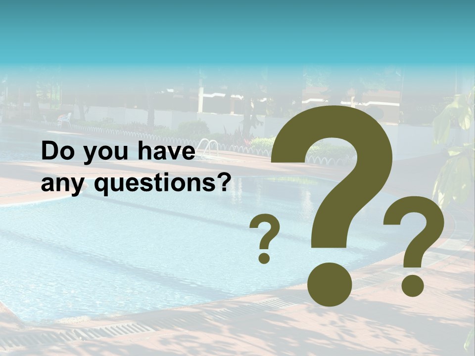 Sky Patio Summer PowerPoint Template