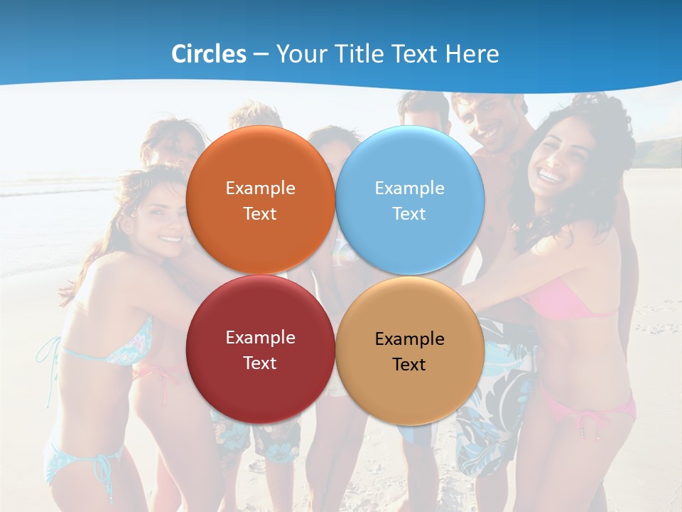 House Horizontal Blue PowerPoint Template