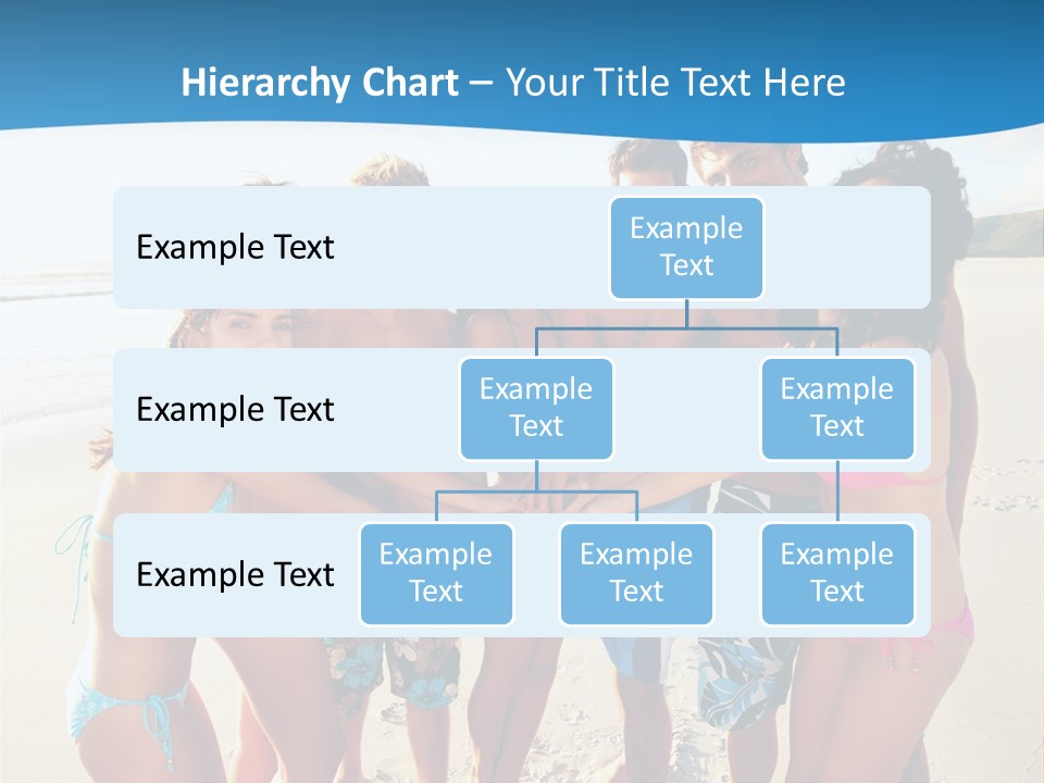 House Horizontal Blue PowerPoint Template