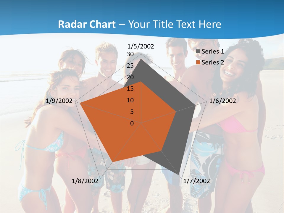 House Horizontal Blue PowerPoint Template