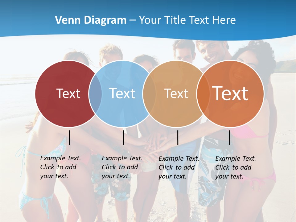 House Horizontal Blue PowerPoint Template