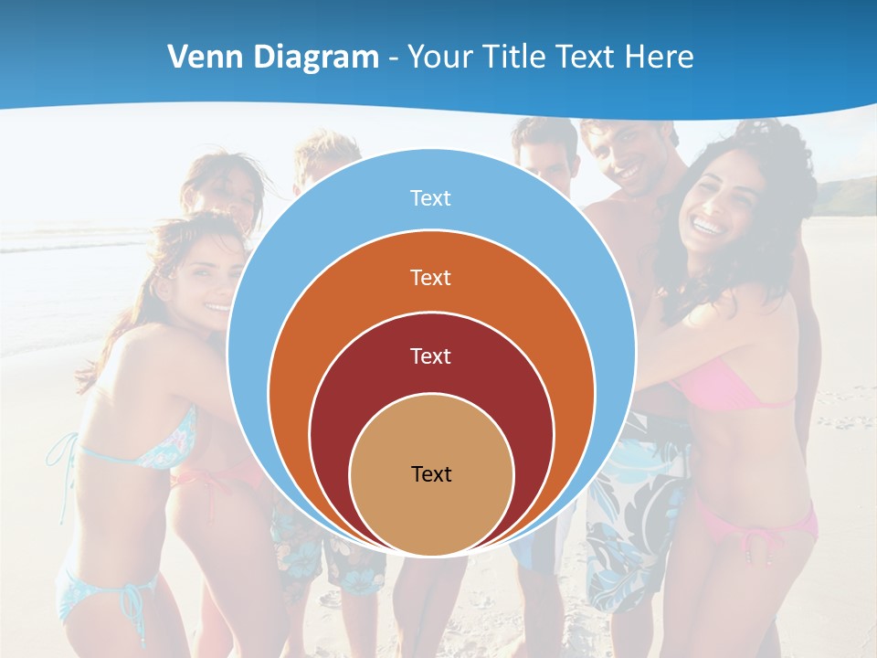 House Horizontal Blue PowerPoint Template