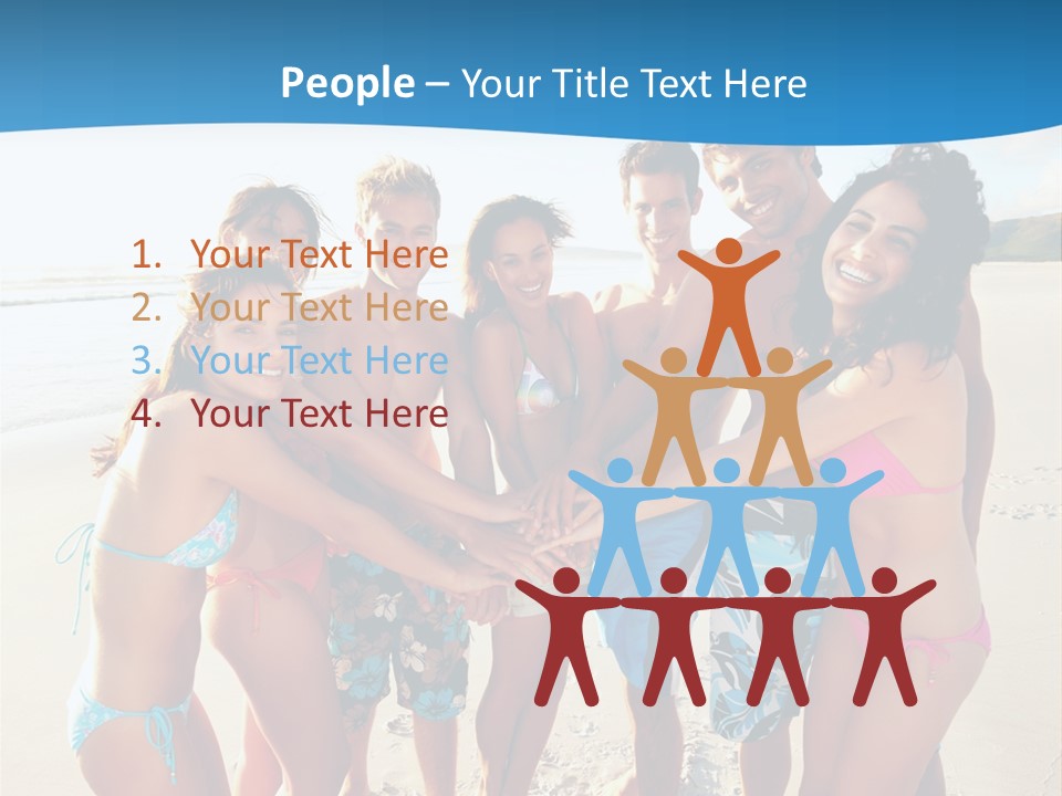 House Horizontal Blue PowerPoint Template