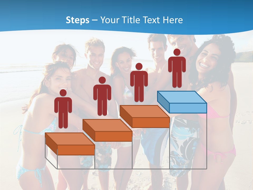 House Horizontal Blue PowerPoint Template