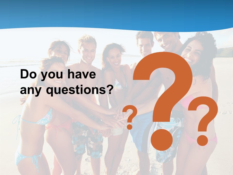 House Horizontal Blue PowerPoint Template