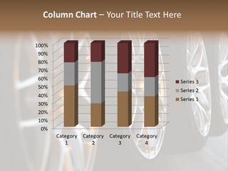 Tire Spoke Car PowerPoint Template