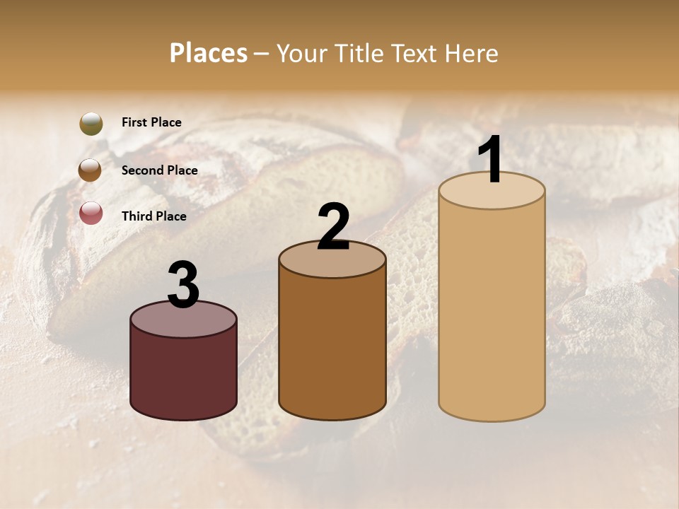 Brown Wooden Slice PowerPoint Template