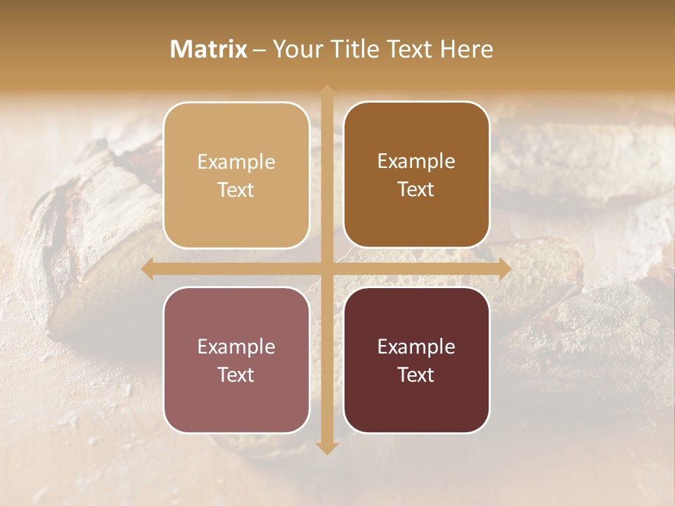 Brown Wooden Slice PowerPoint Template