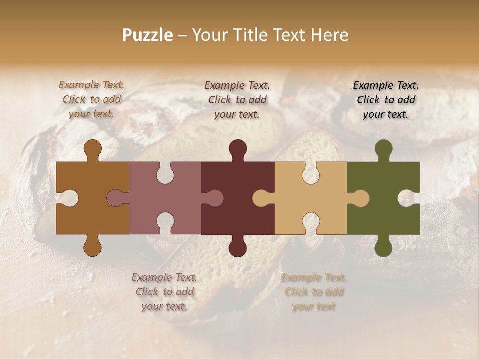 Brown Wooden Slice PowerPoint Template