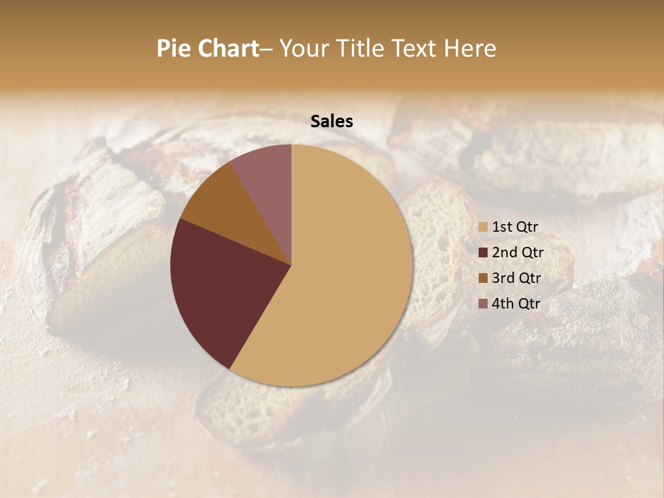 Brown Wooden Slice PowerPoint Template