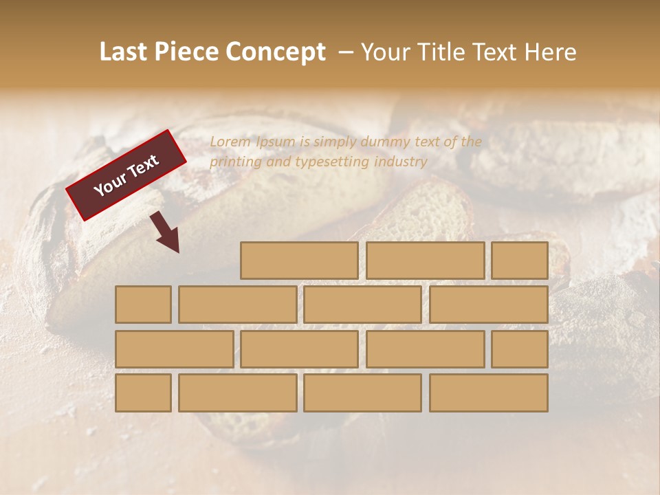 Brown Wooden Slice PowerPoint Template