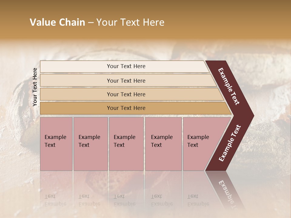Brown Wooden Slice PowerPoint Template