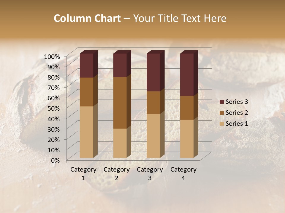 Brown Wooden Slice PowerPoint Template