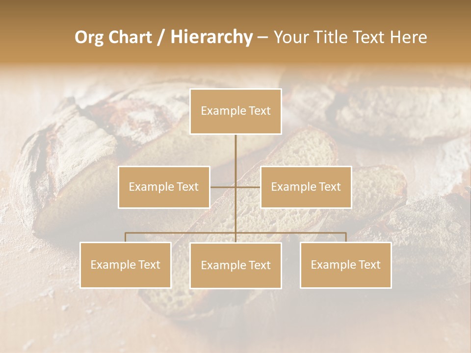 Brown Wooden Slice PowerPoint Template