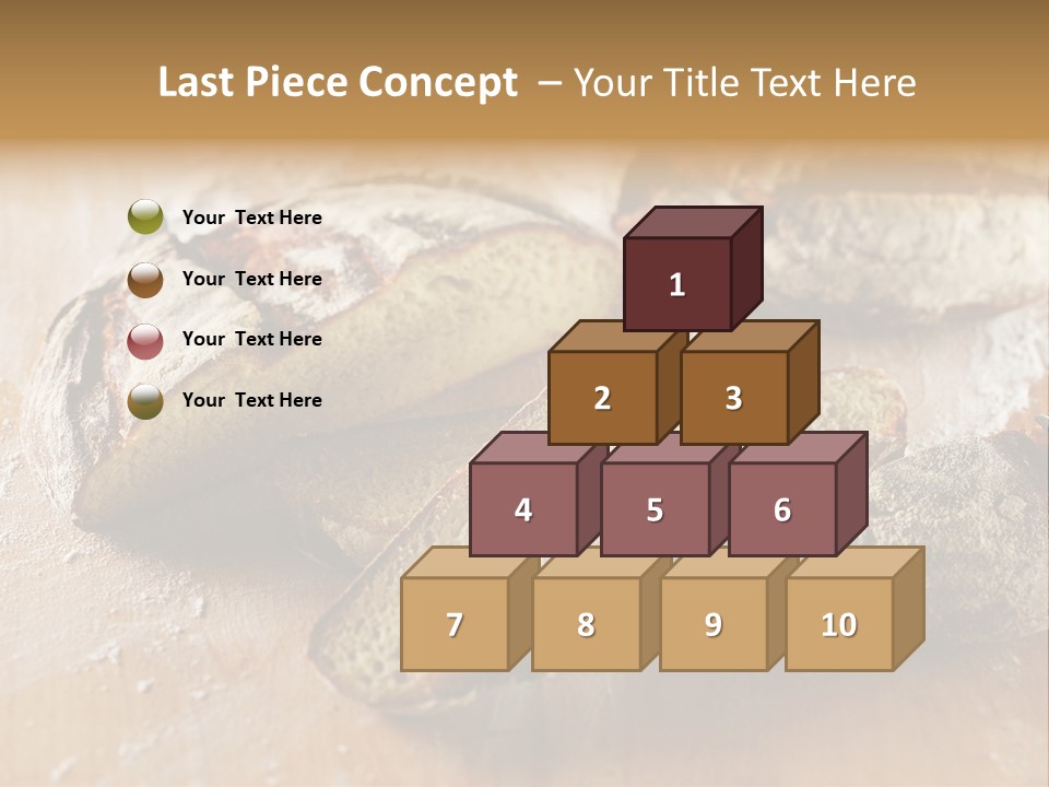 Brown Wooden Slice PowerPoint Template