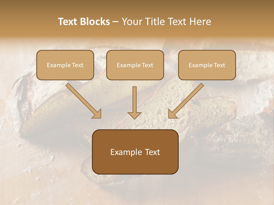Brown Wooden Slice PowerPoint Template