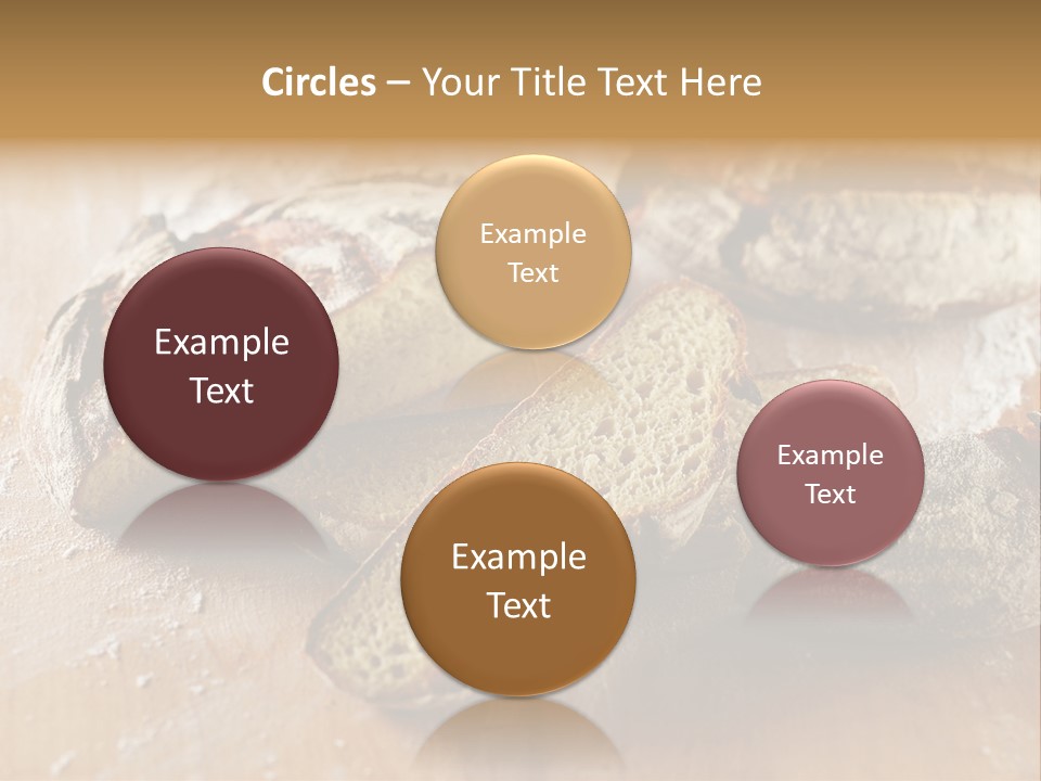 Brown Wooden Slice PowerPoint Template