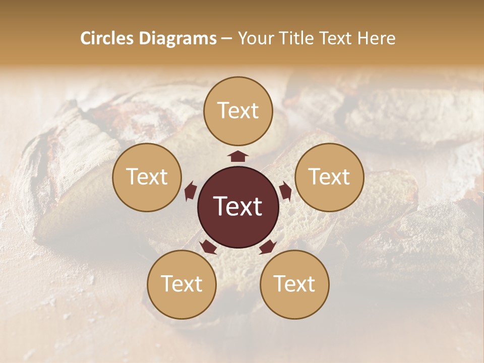 Brown Wooden Slice PowerPoint Template