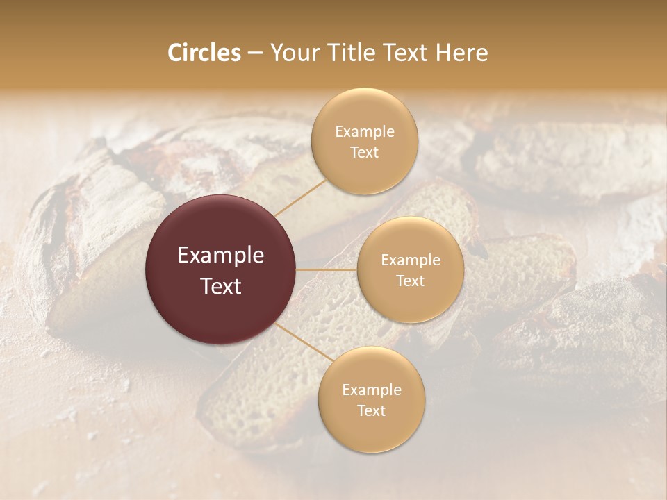 Brown Wooden Slice PowerPoint Template