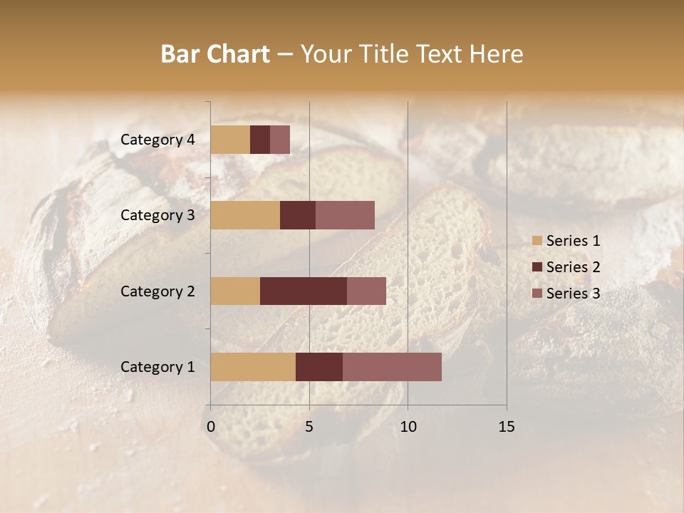Brown Wooden Slice PowerPoint Template