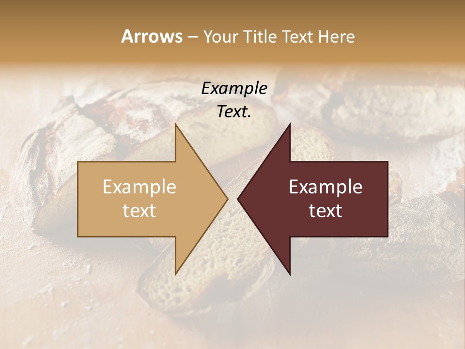 Brown Wooden Slice PowerPoint Template