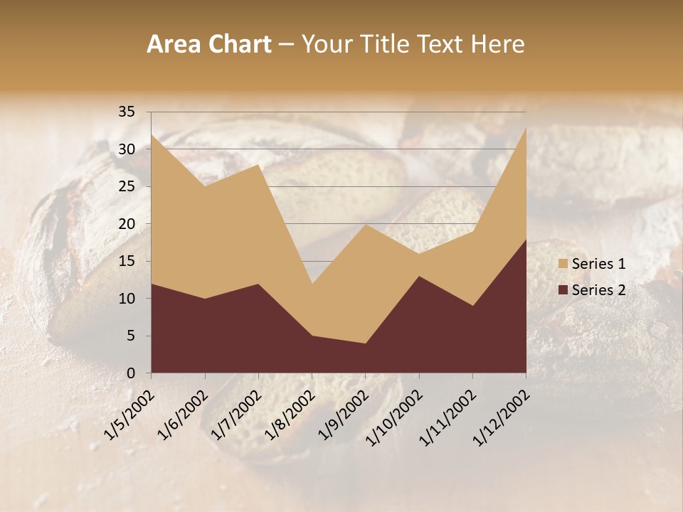 Brown Wooden Slice PowerPoint Template