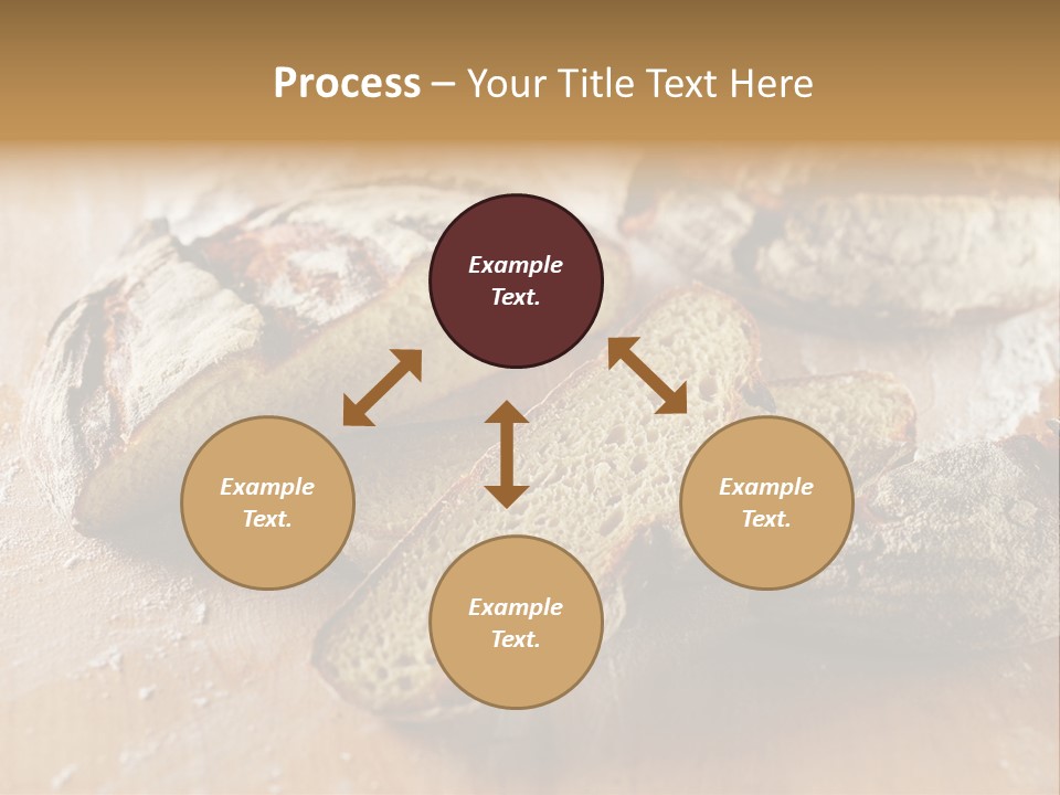 Brown Wooden Slice PowerPoint Template